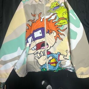Nickelodeon rugrats Colorful Cartoon Graphic Men's Lightweight Jacket